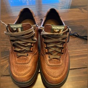 Mephisto Pair of brown shoes